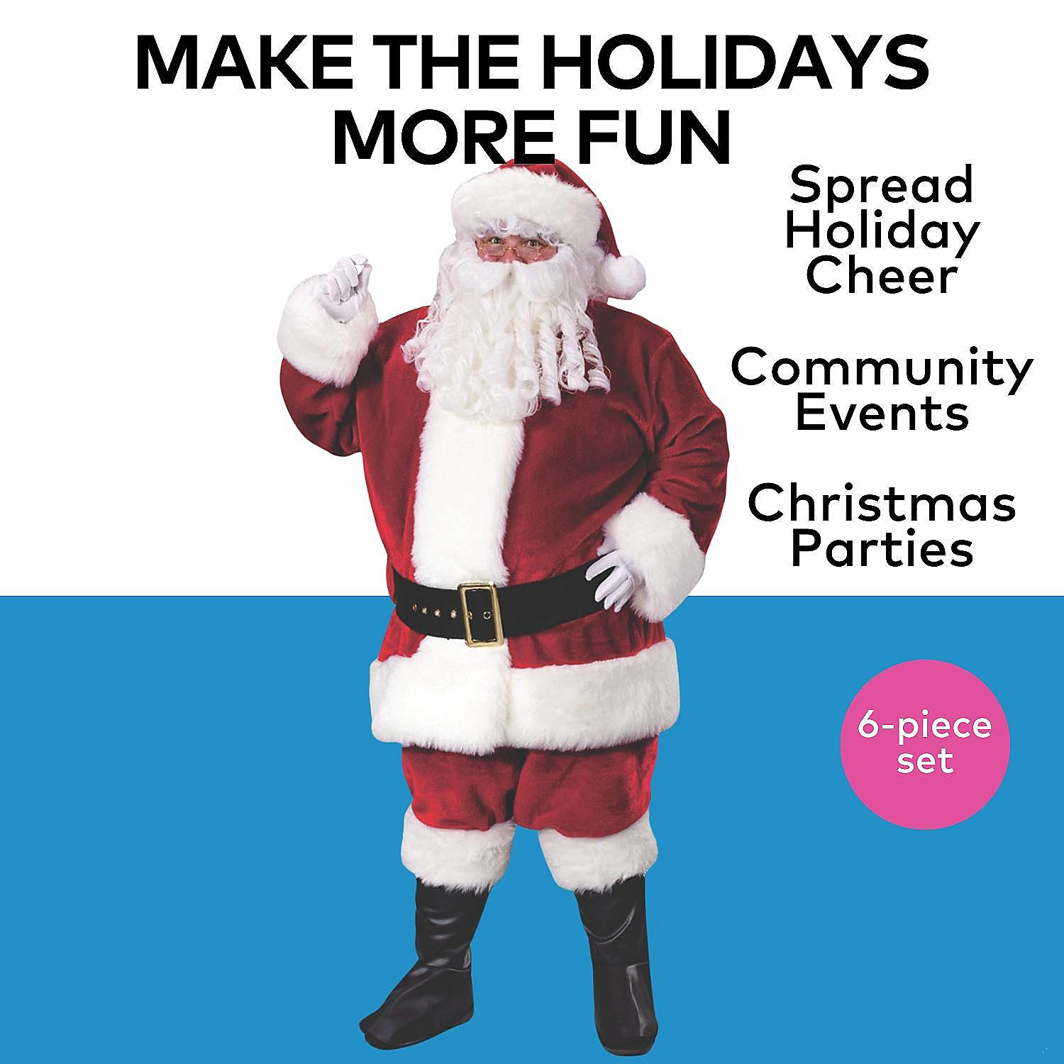 Men's Santa Claus Costume