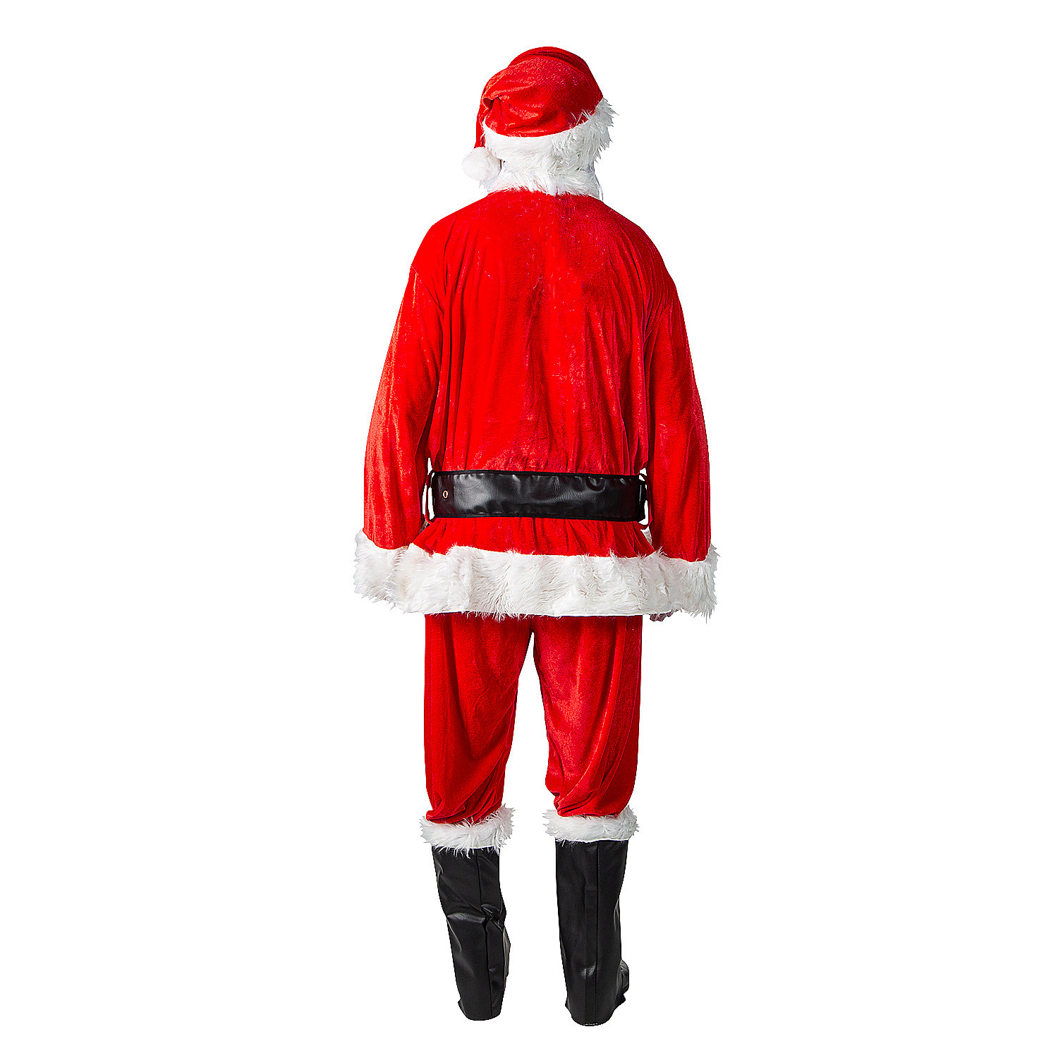 Santa Suit Complete Velour Costume