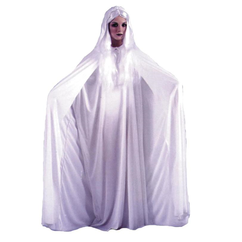 White Hooded Cape