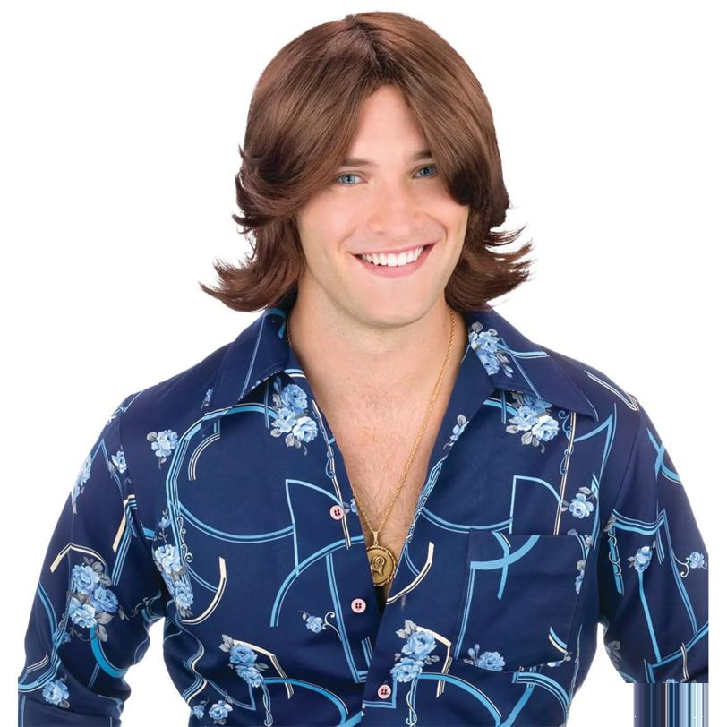 Ladies Man Brown Wig