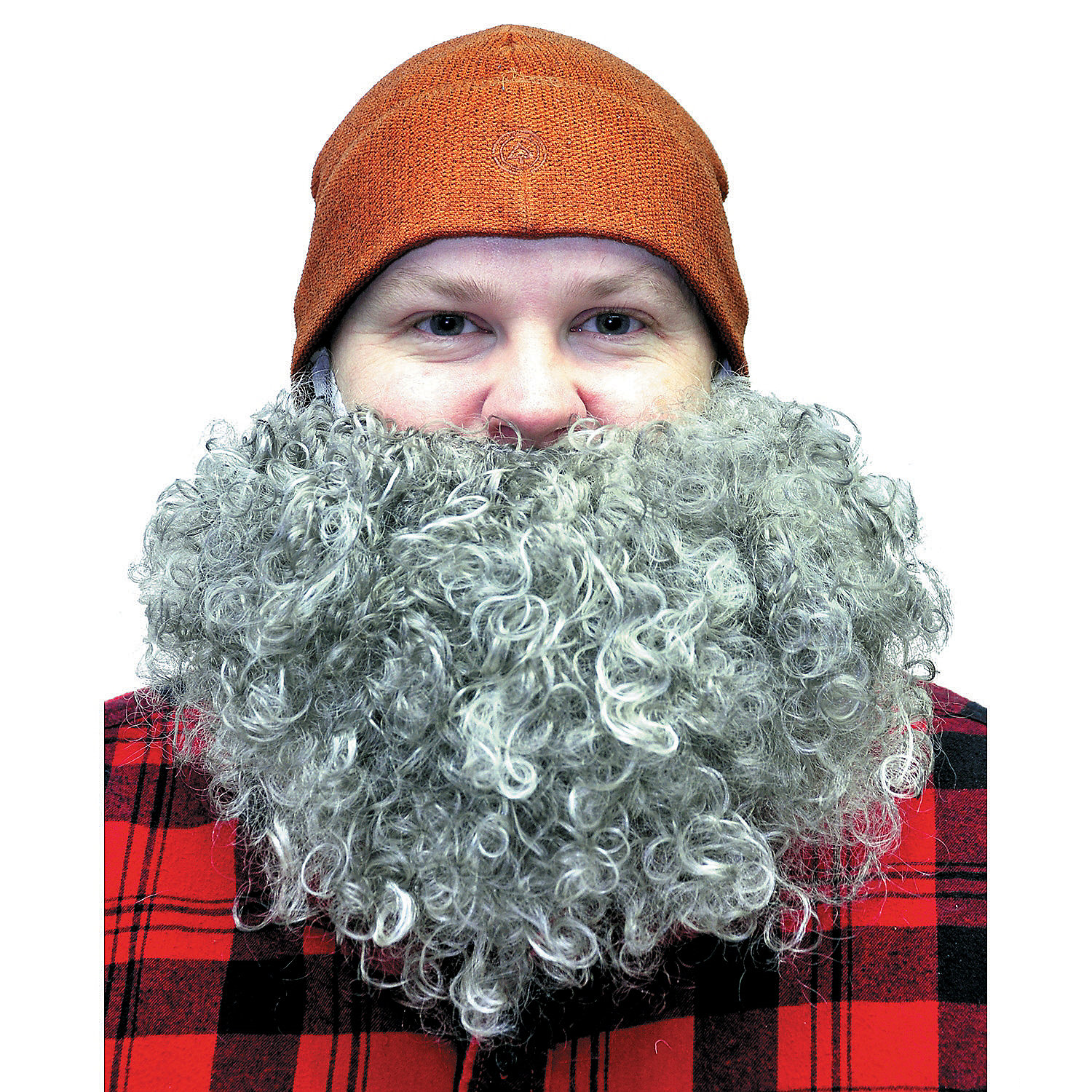 Beard Big And Curly Grey