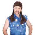 Mullet Super Brown Wig