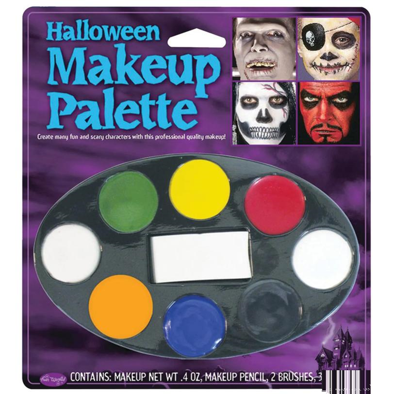 Halloween Makeup Tray 8 Colors Accessory