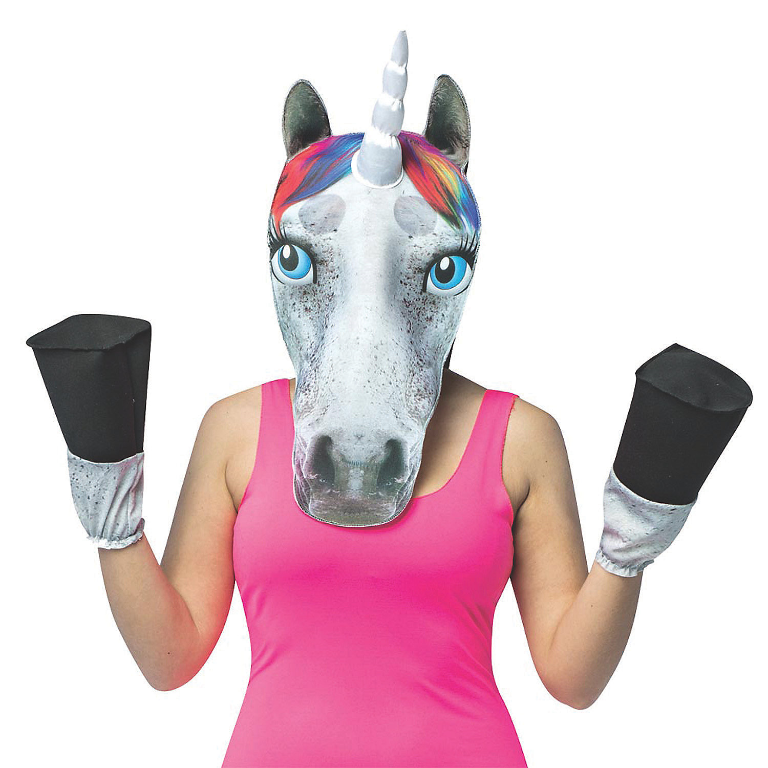 Unicorn Head with Hooves