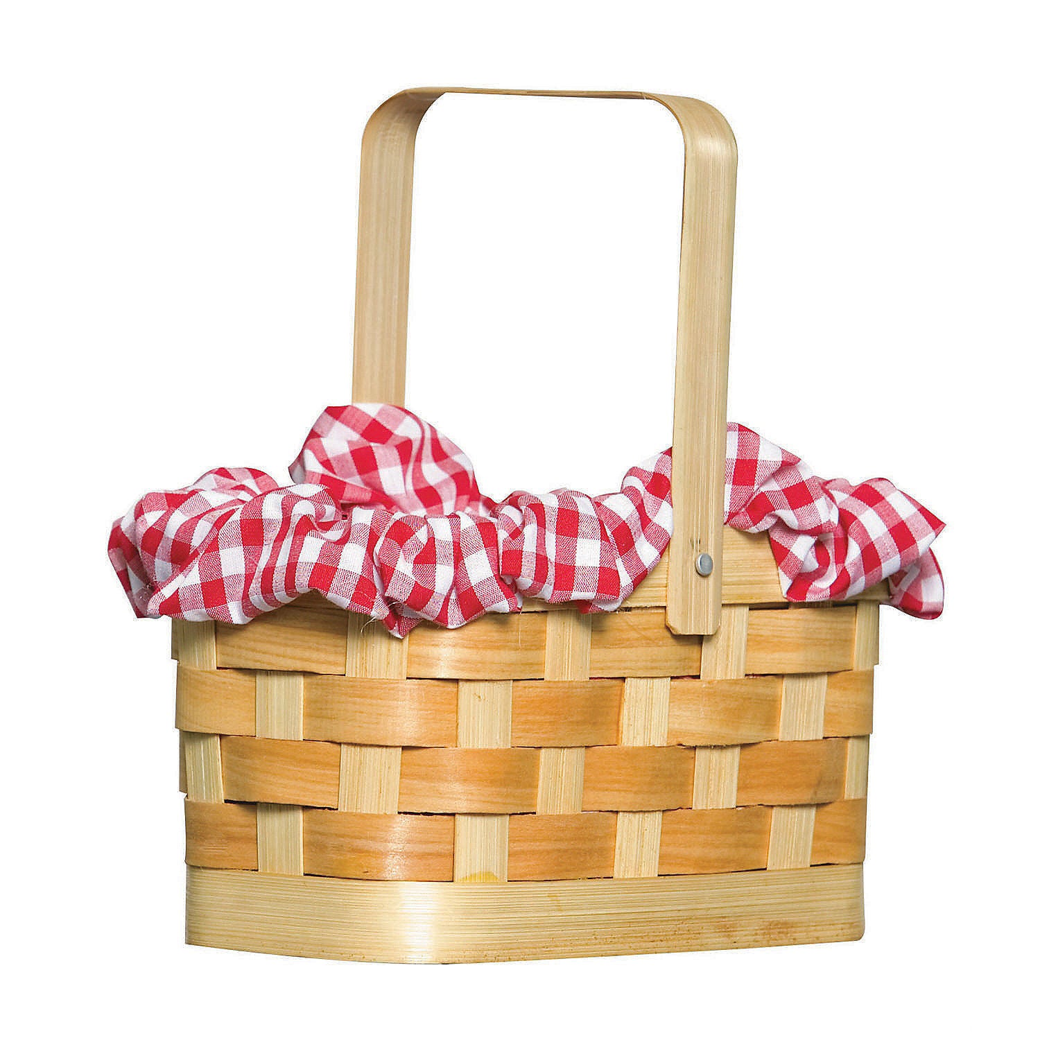 Purse Gingham Basket