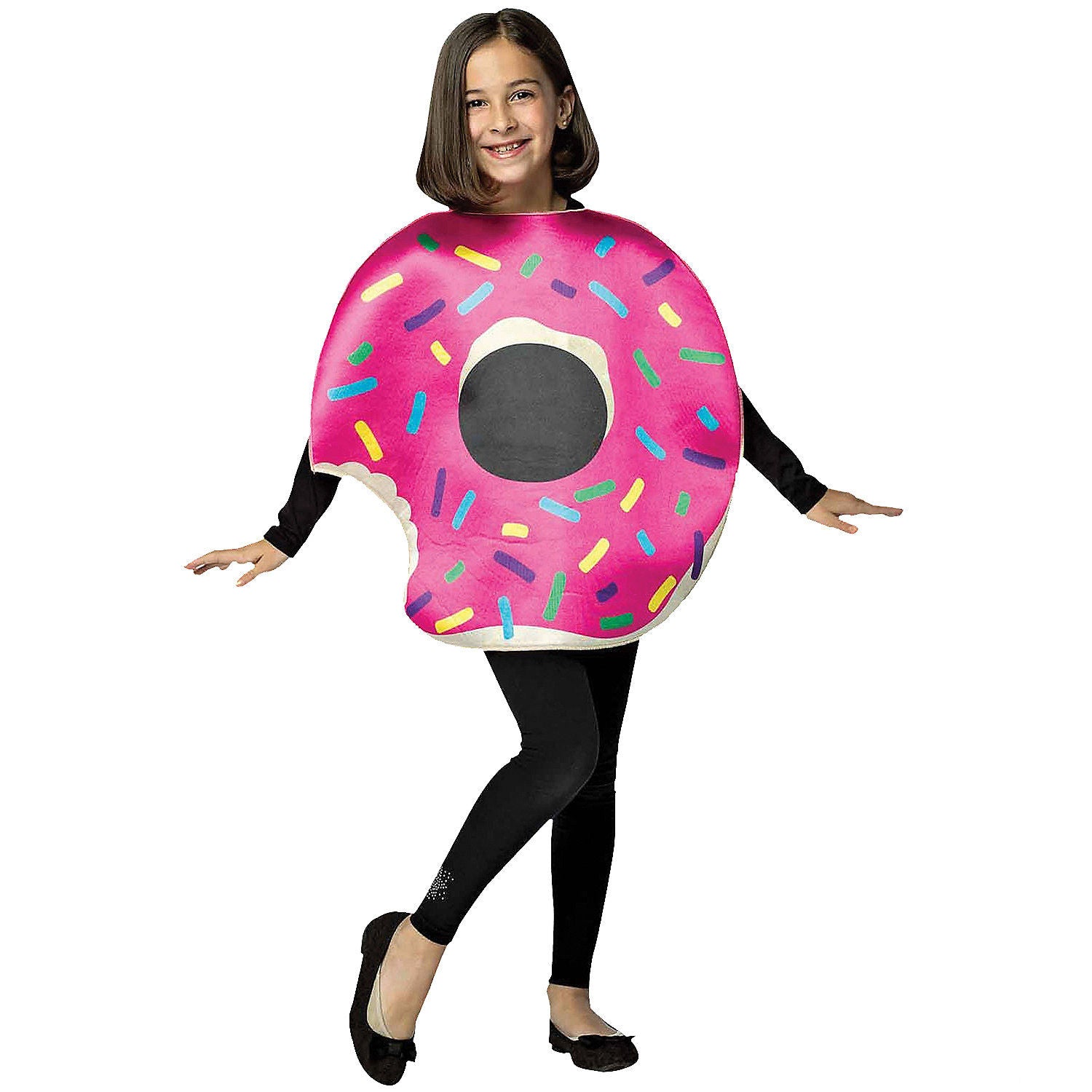 Strawberry Doughnut With Bit 7-10 Costume