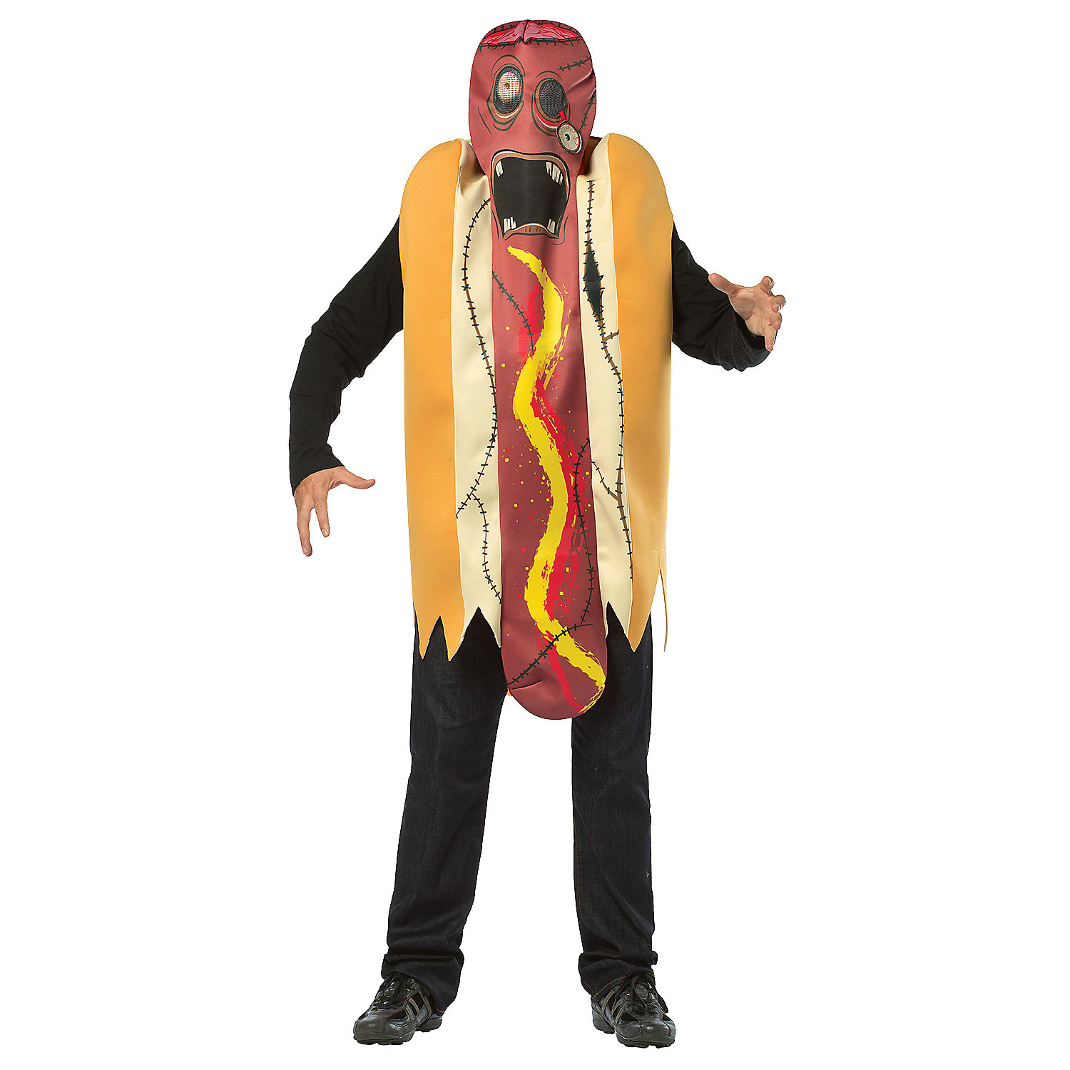 ZOMBIE HOT DOG COSTUME