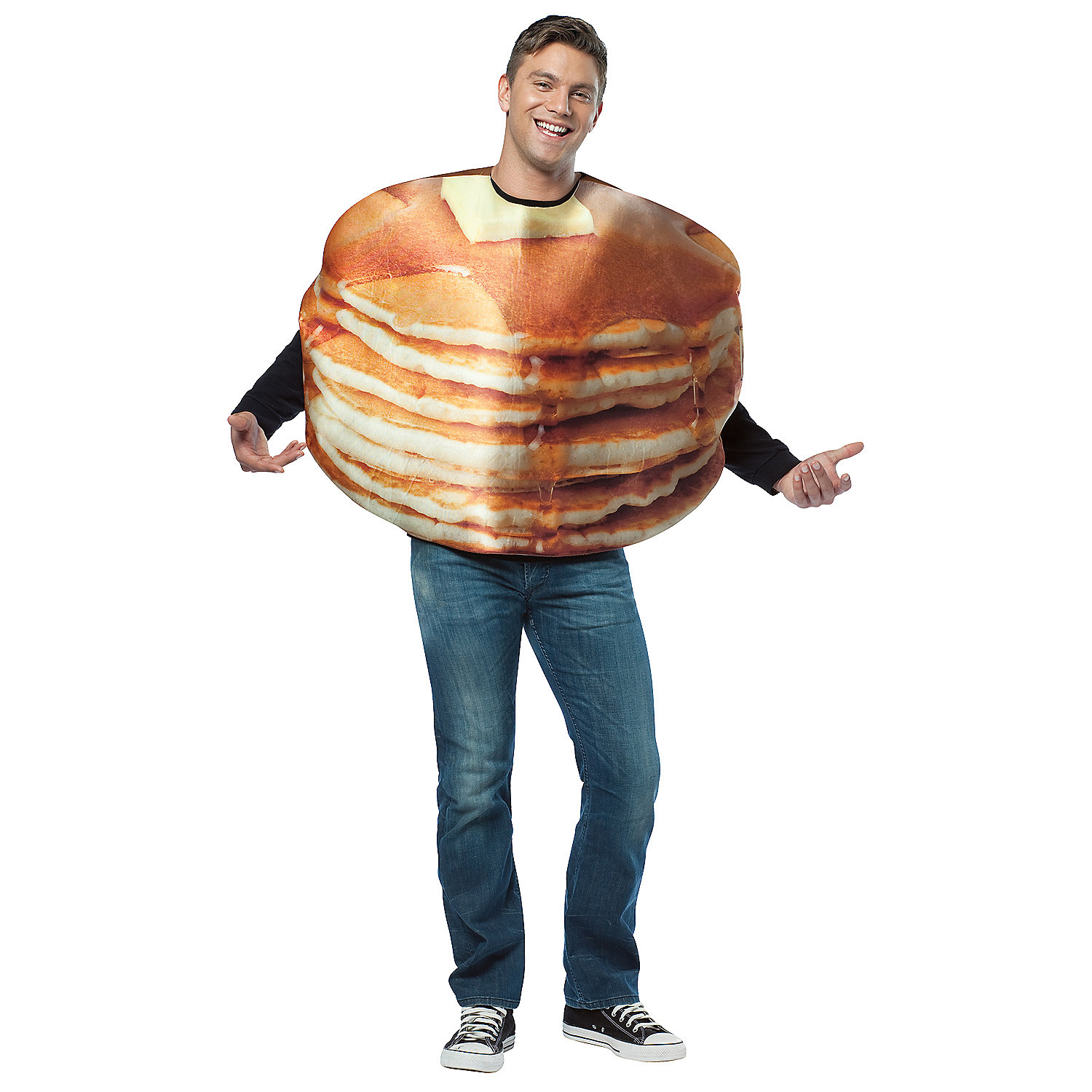 Get Real Stacked Pancakes Costume
