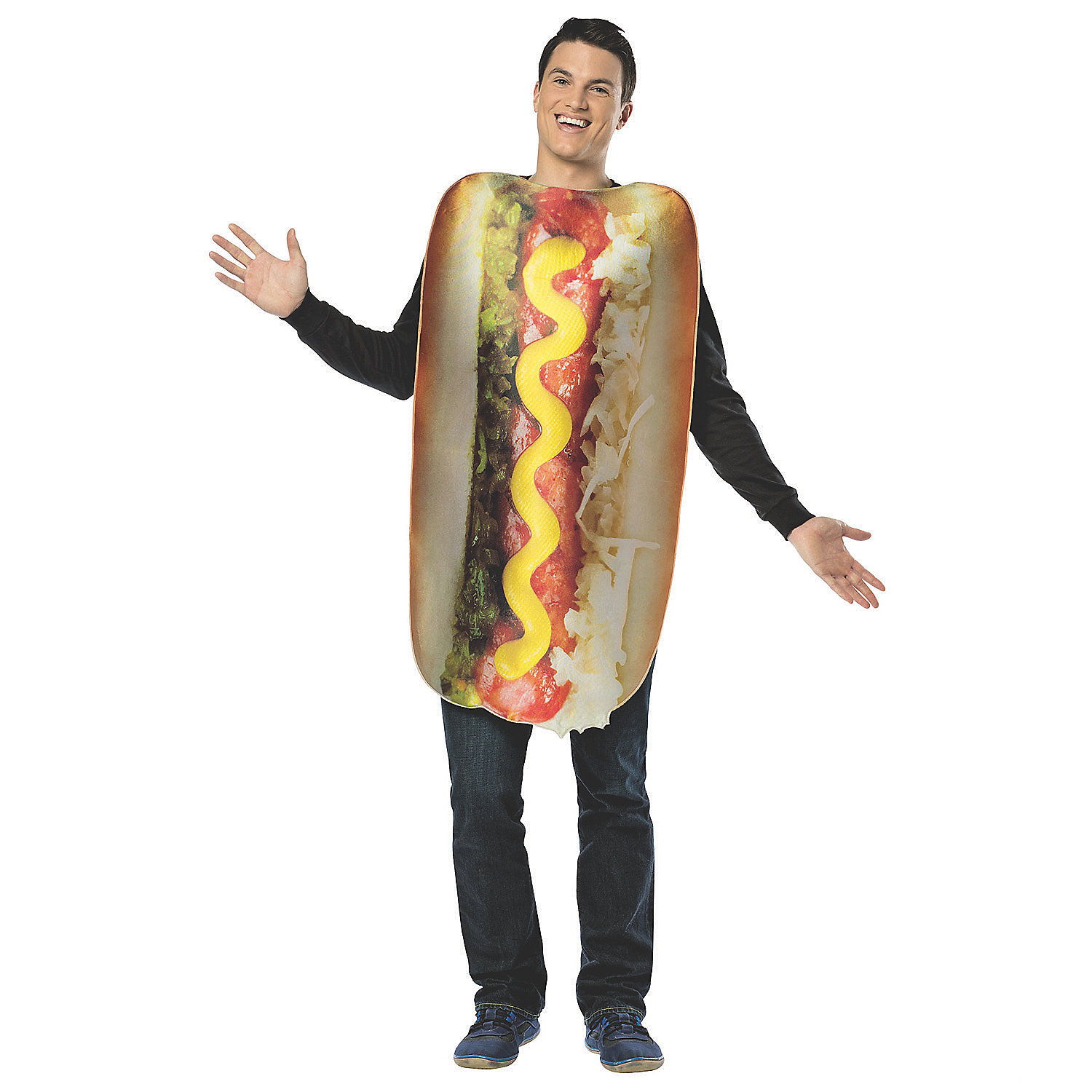 Adult Loaded Hot Dog Costume