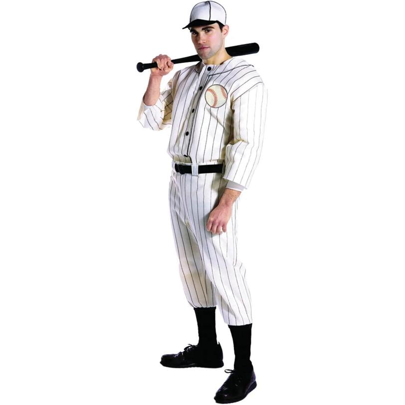 Men's Old Time Baseball Player Costume