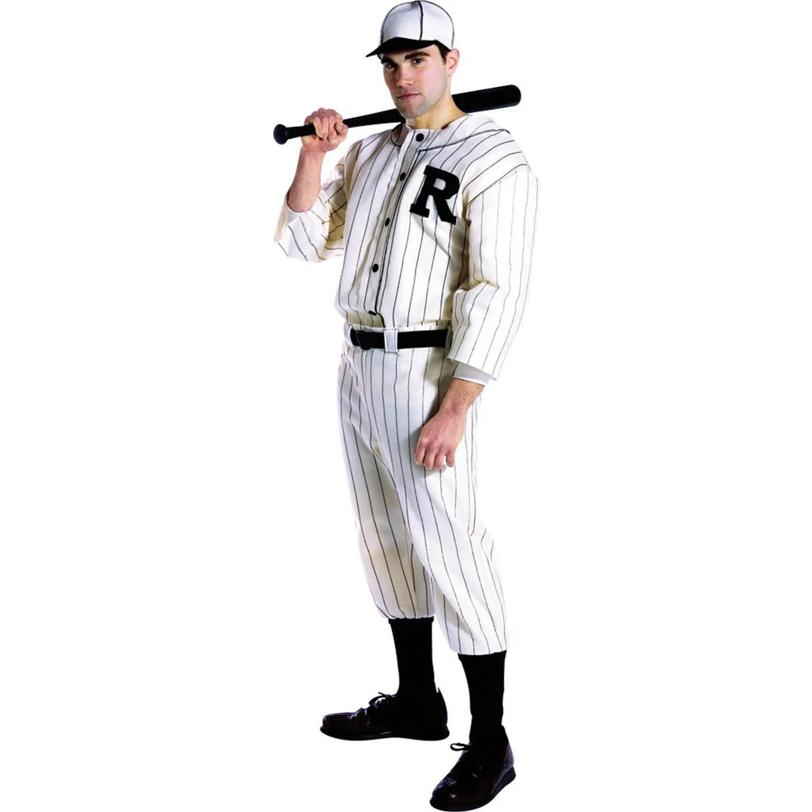 Men's Old Time Baseball Player Costume