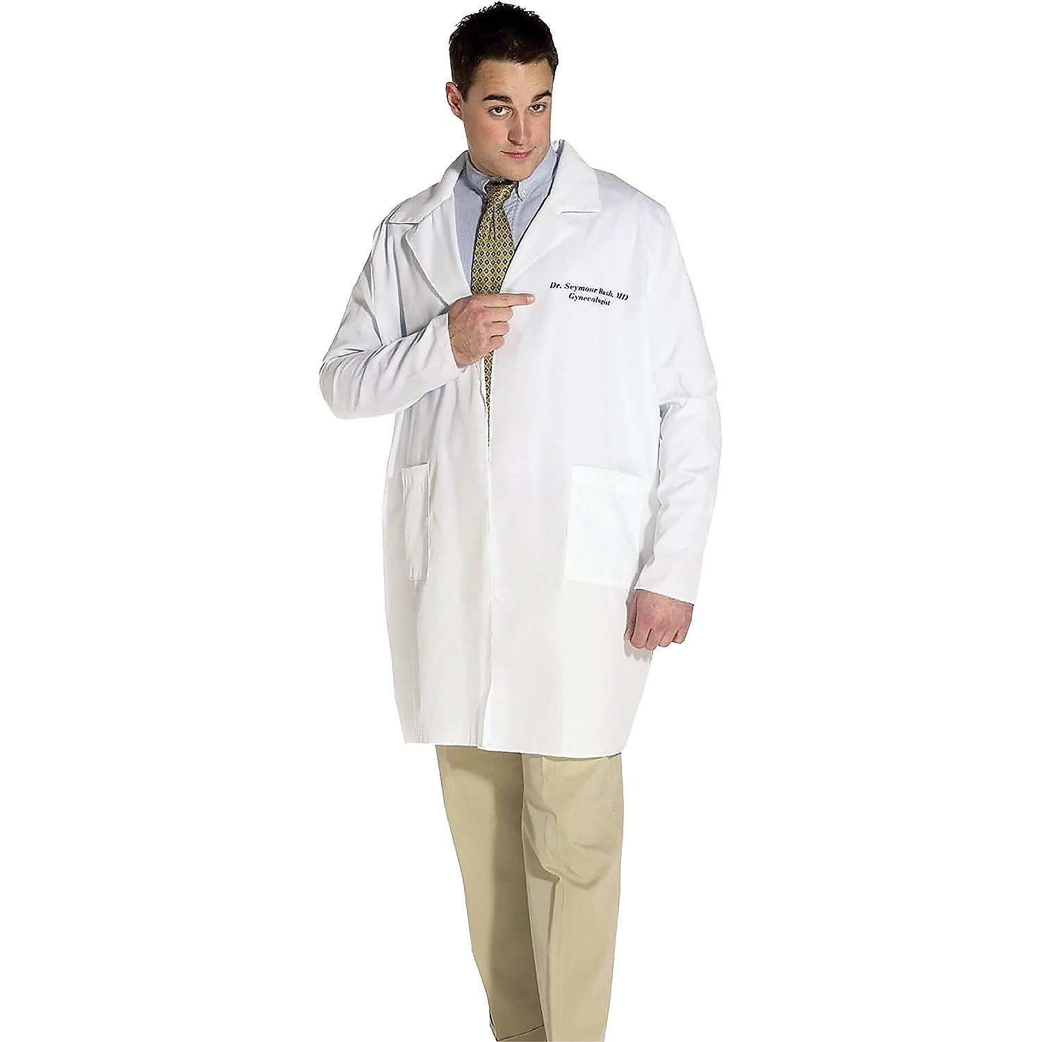 Adult Lab Coat Seymour Bush Costume