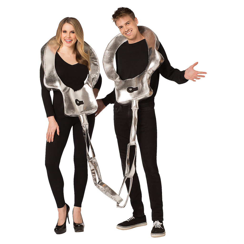 HANDCUFFS COUPLE COSTUME ADULT