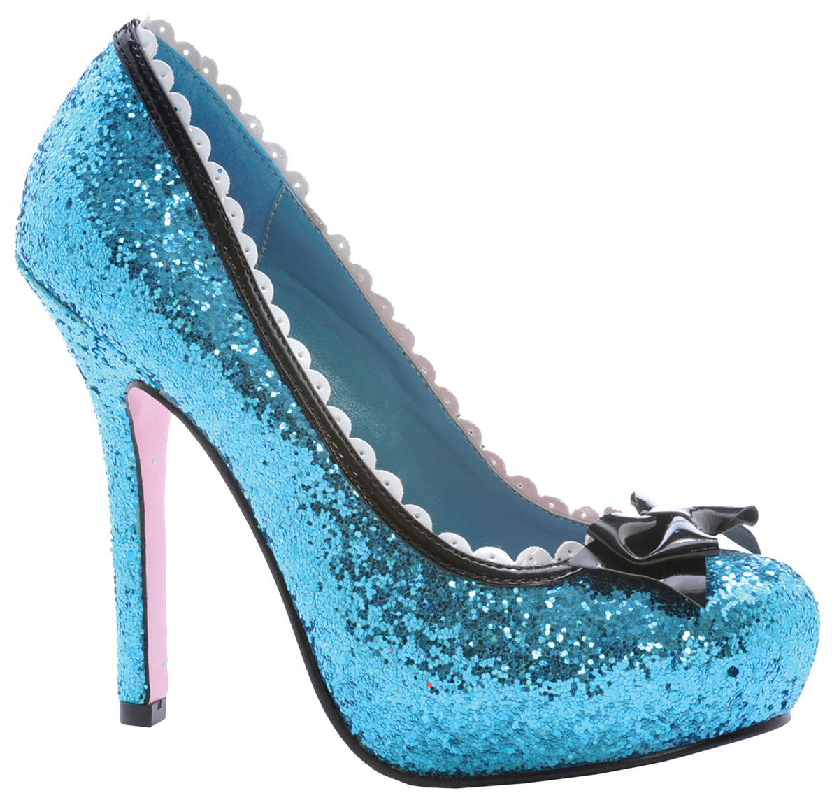 Princess Glitter Blue Shoes