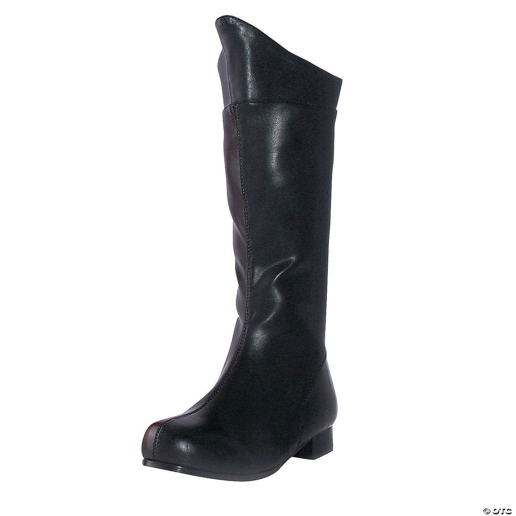 Shoe Super Hero Black Child Size