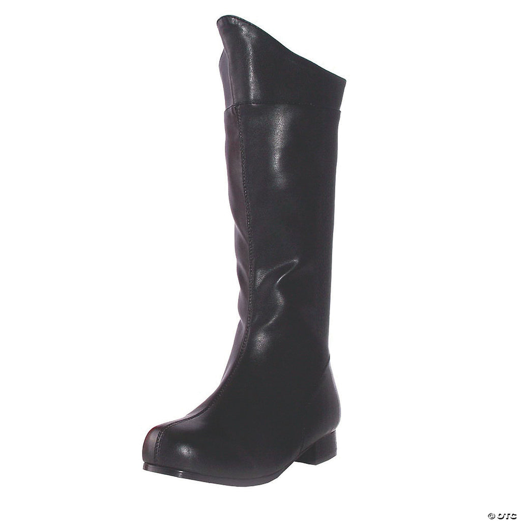 Shoe Super Hero Black Child Size