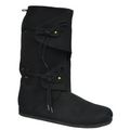 Renaissance Black Tall Boots