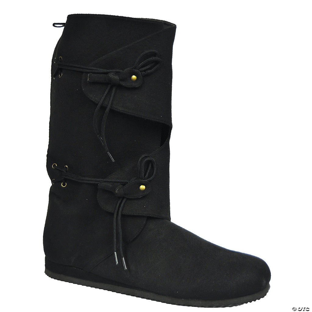 Renaissance Black Tall Boots