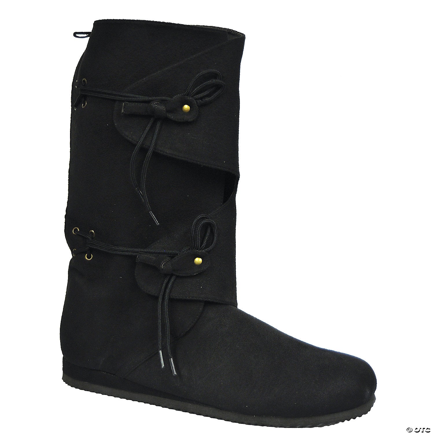 Renaissance Black Tall Boots
