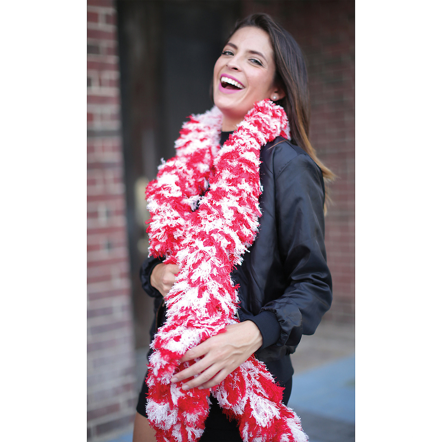 Boa Super Featherless Red Whit
