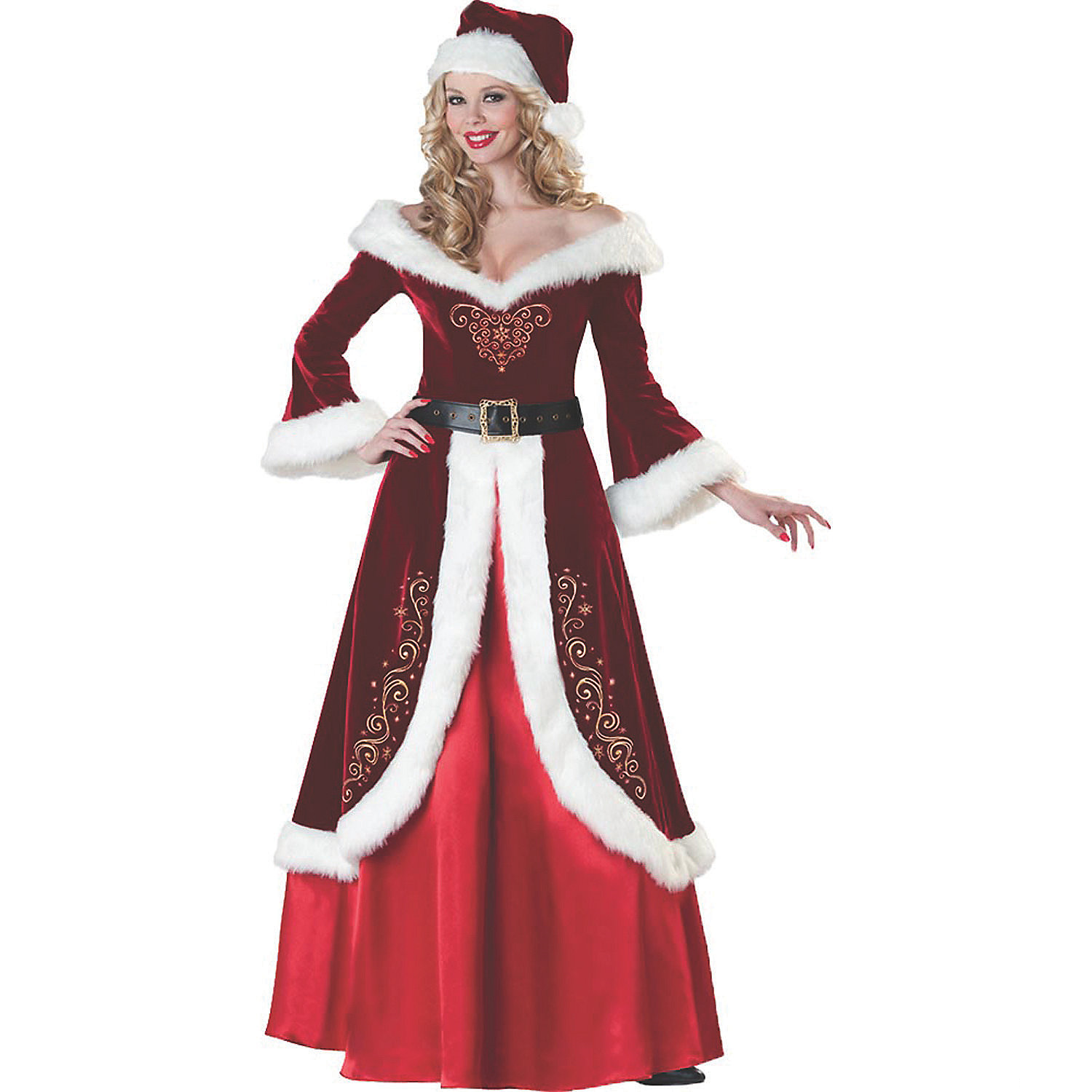 Women's Mrs. Claus Costume