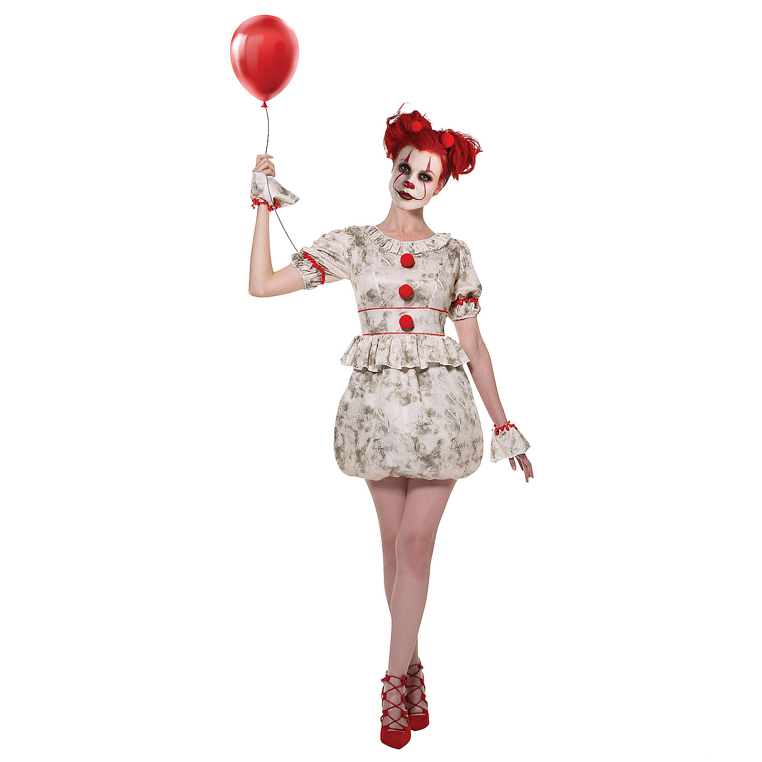 DANCING CLOWN WOMAN