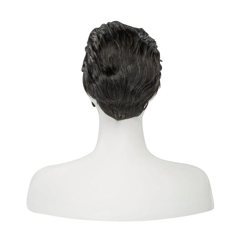 Elvi Human Hair Black