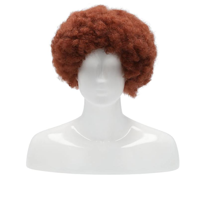 Curly Clown Kk Short Brown