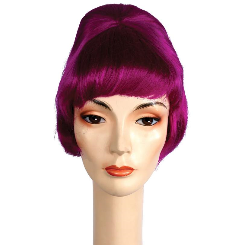 SPITCURL BRIGHT PURPLE WIG