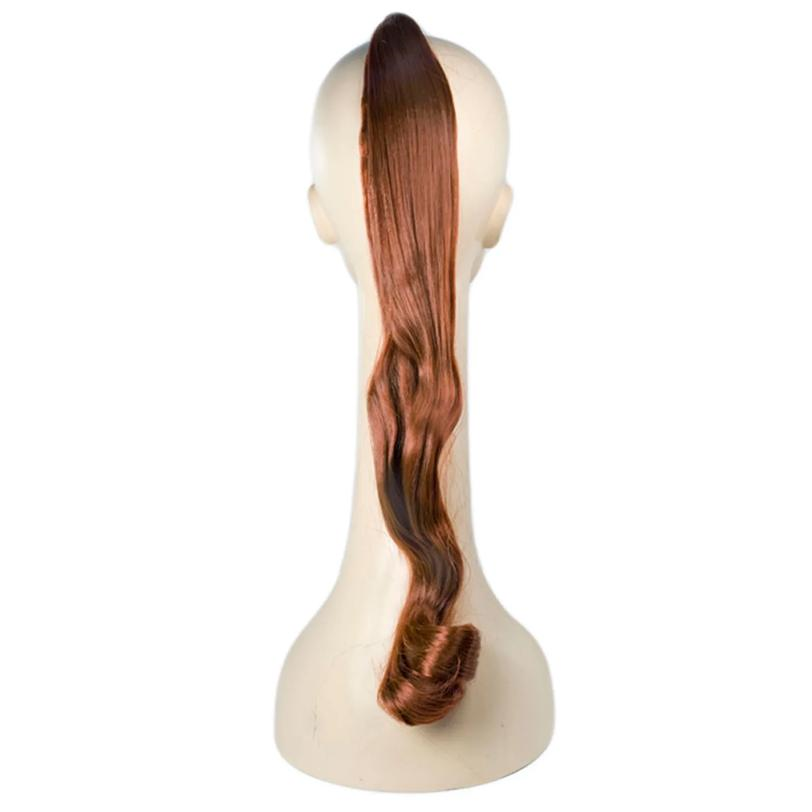 Ponytail Wavy Chest Brown