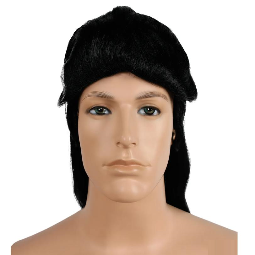 ELVI LONG MULLET BLACK
