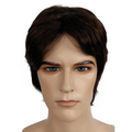 MENS WIG BARGAIN LT C BROWN 8