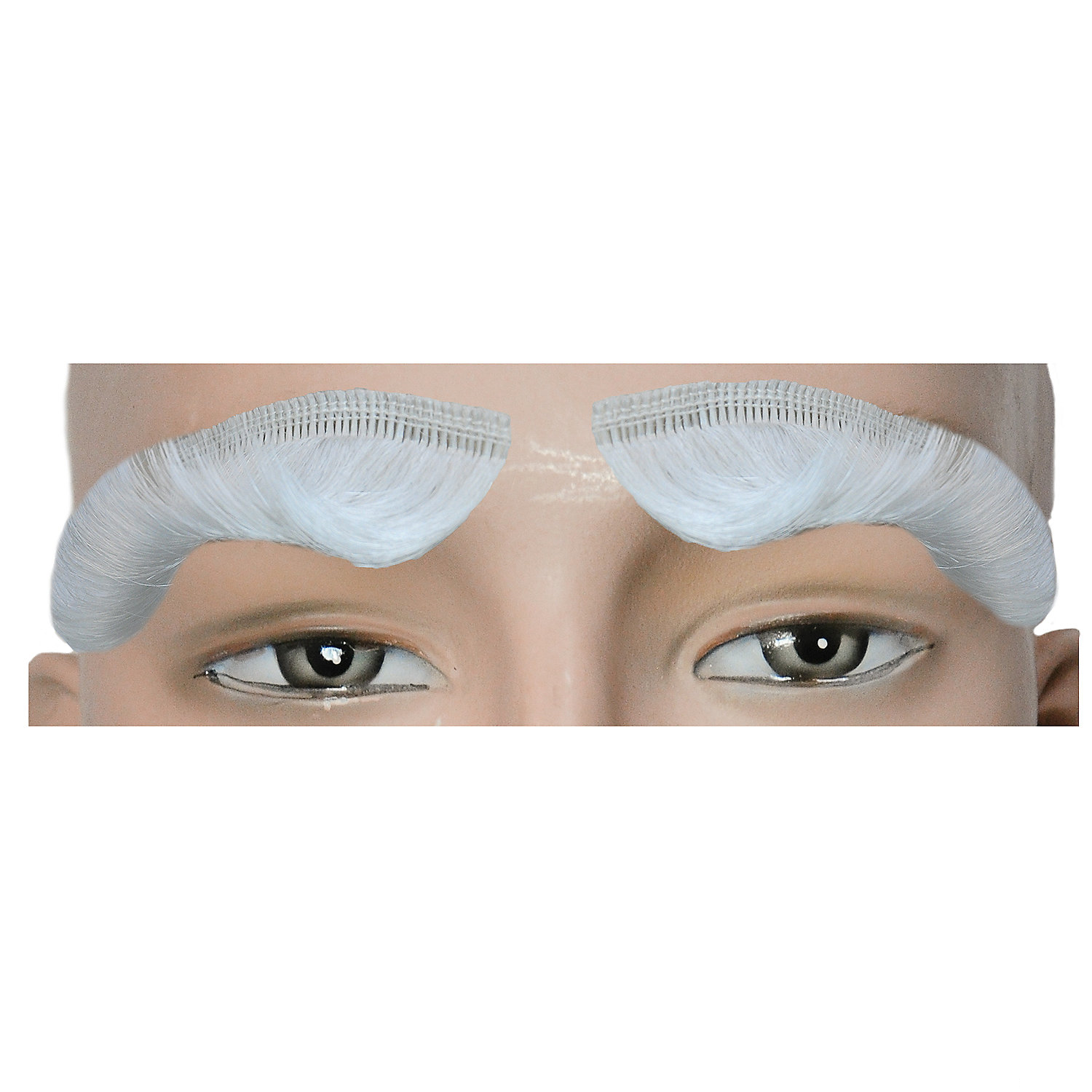 EYEBROW SANTA MACHINE MADE WHITE