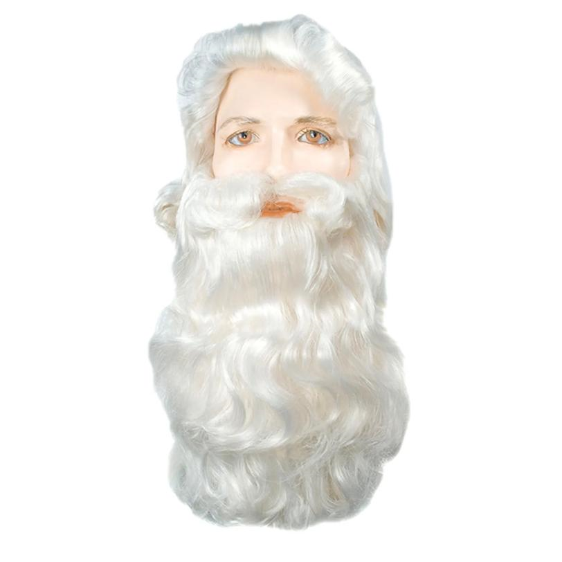 SANTA WIG SET B367CV2 WHITE