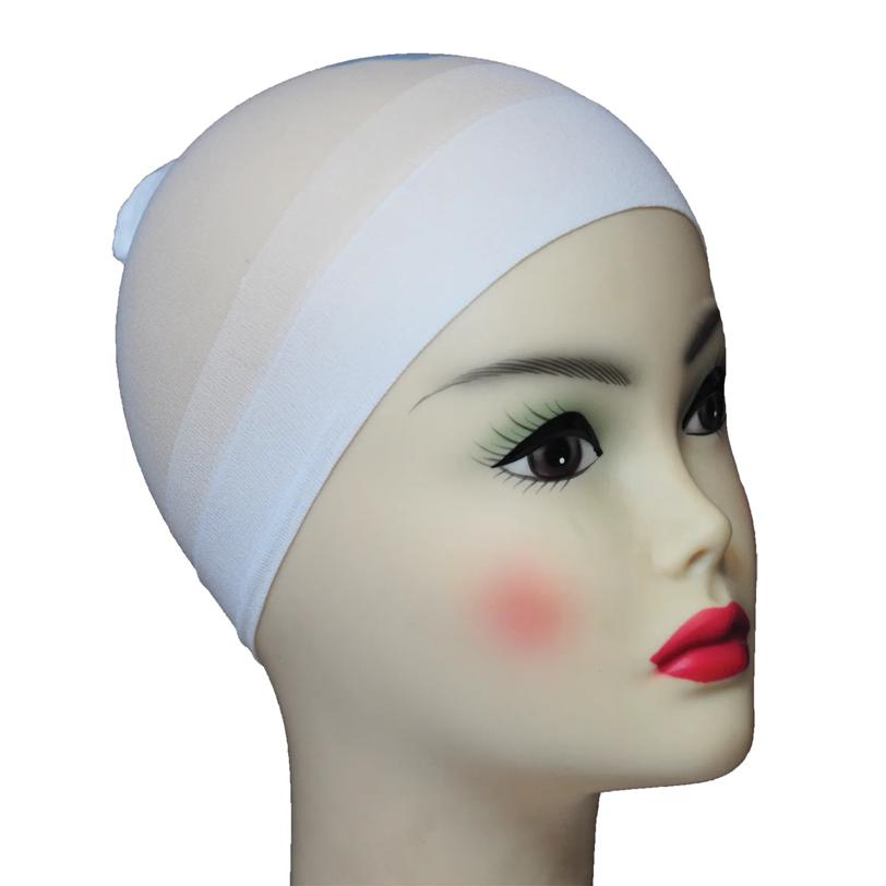 WIG STOCKING CAP WHITE