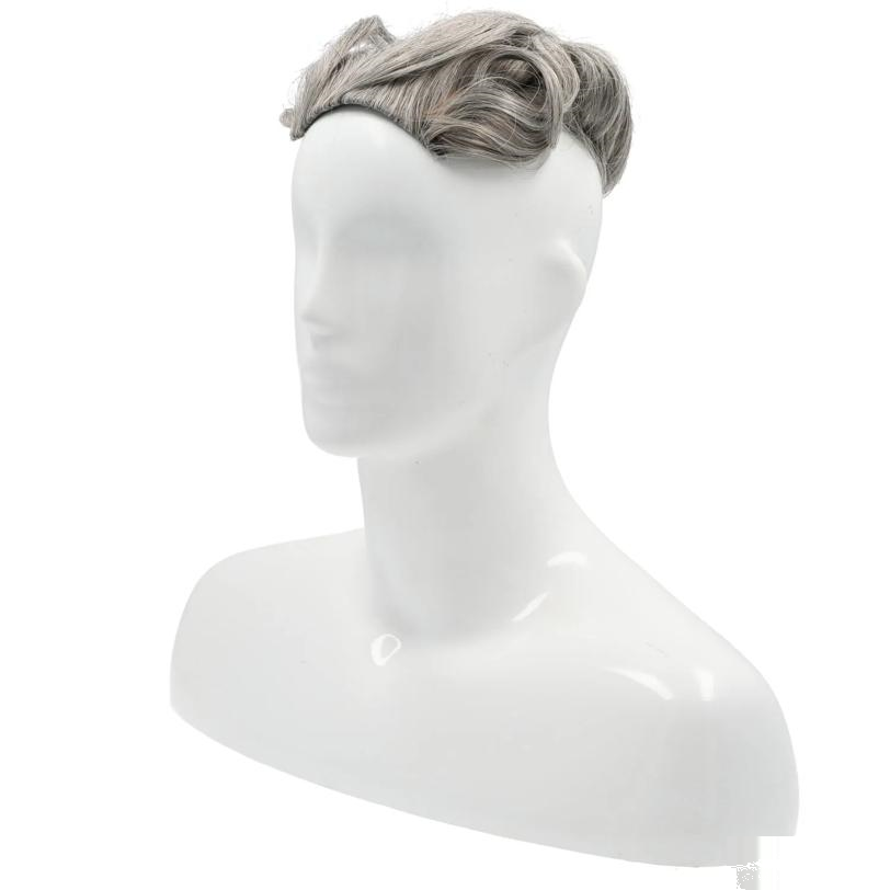 MEN'S TOUPEE M310 DK BN GY 51