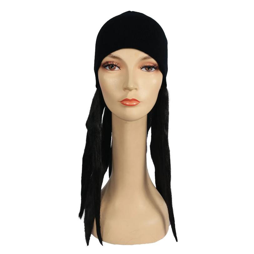 Dread Lock Hat Bargain Black Wig