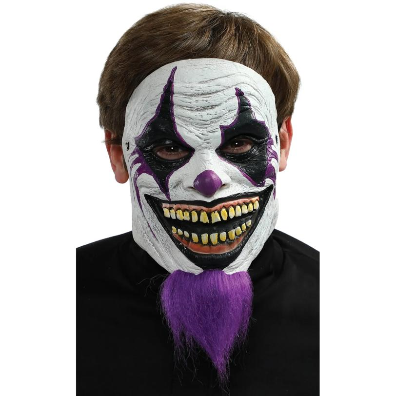 Adult Bearded Clown Mask