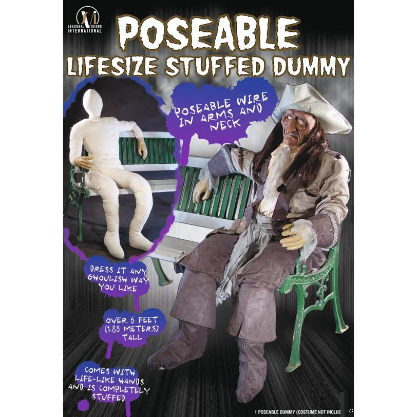 Dummy Poseable With Hands-Arms