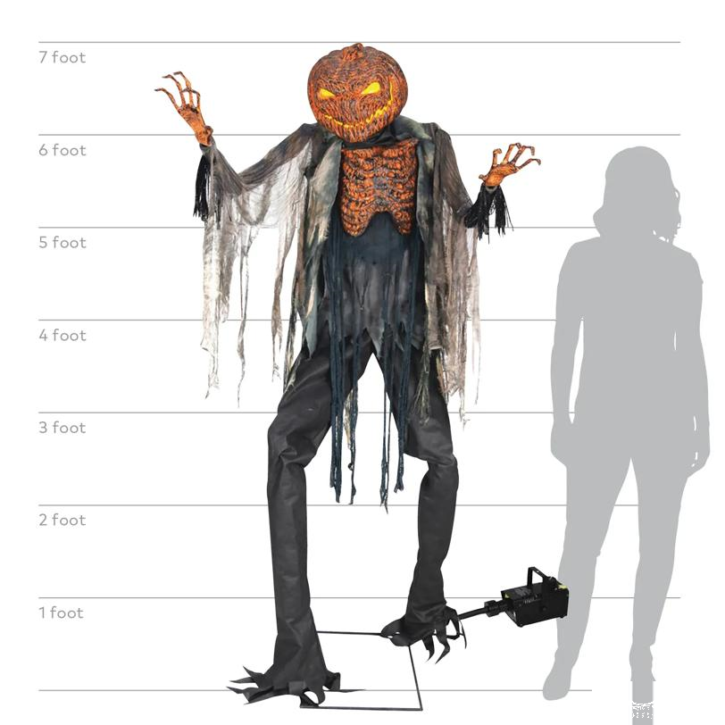 Scorched ScarecroWith With Fog