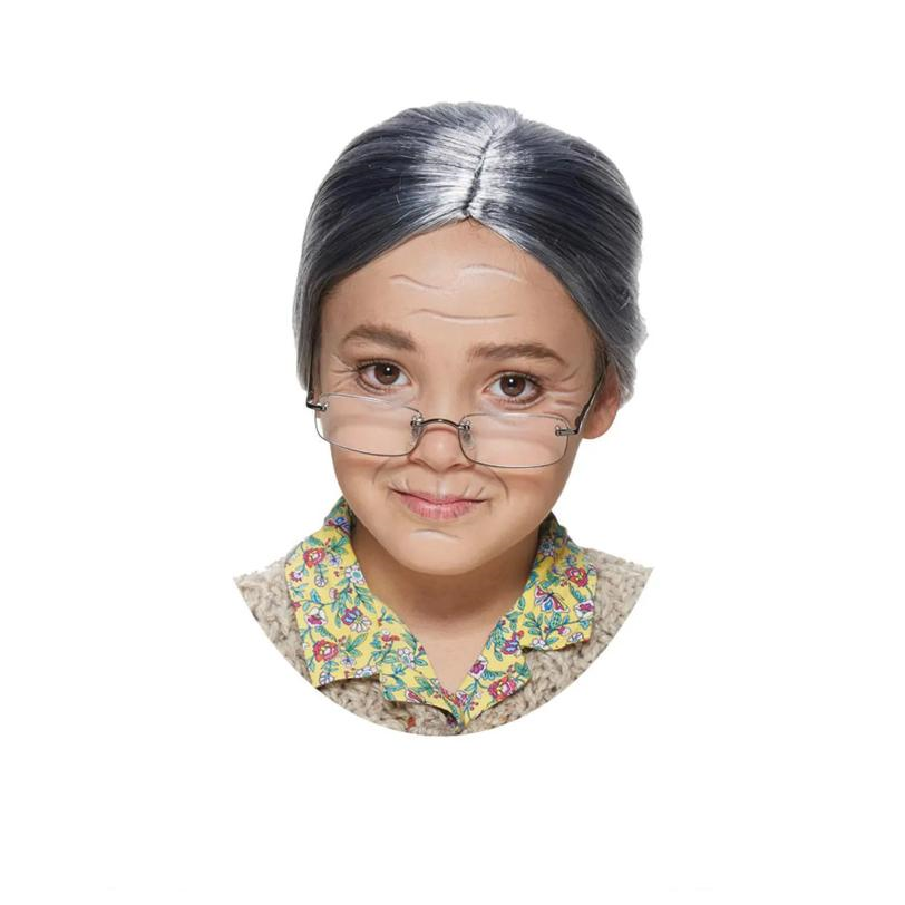 Old Lady Child Wig