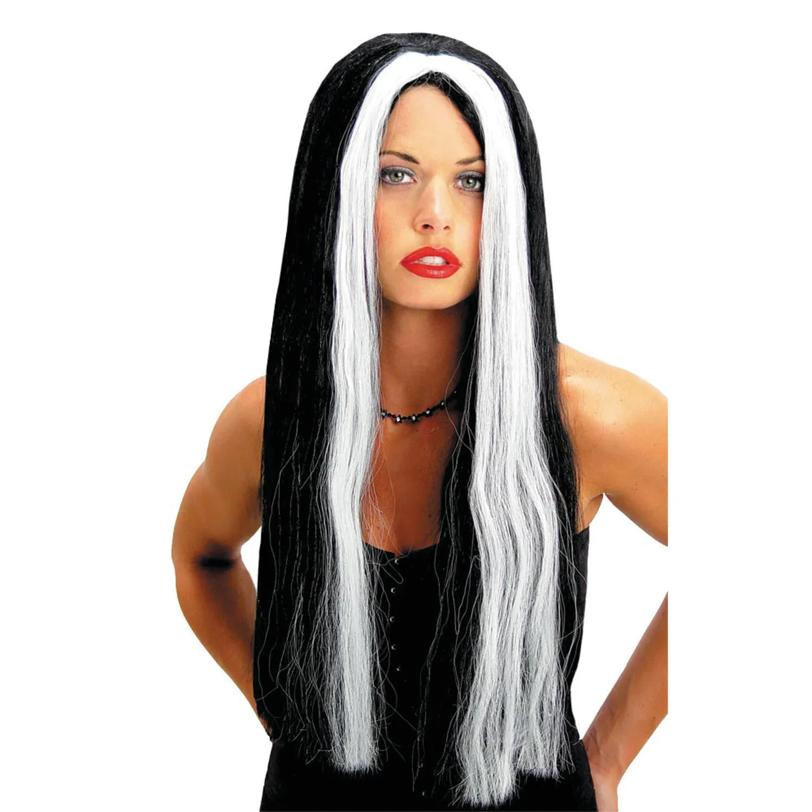 Black and White Wig
