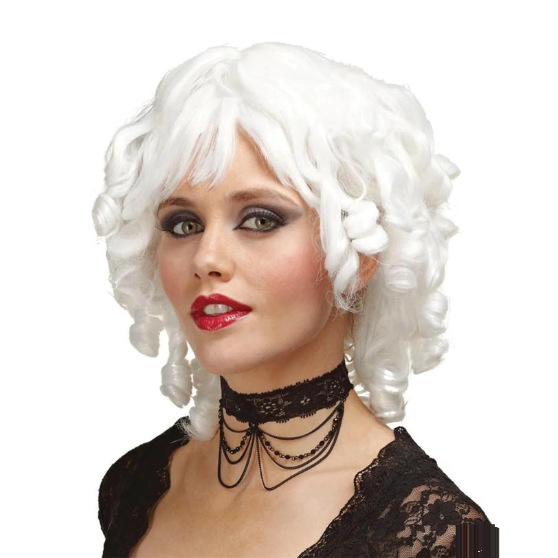 White Ghost Doll Wig