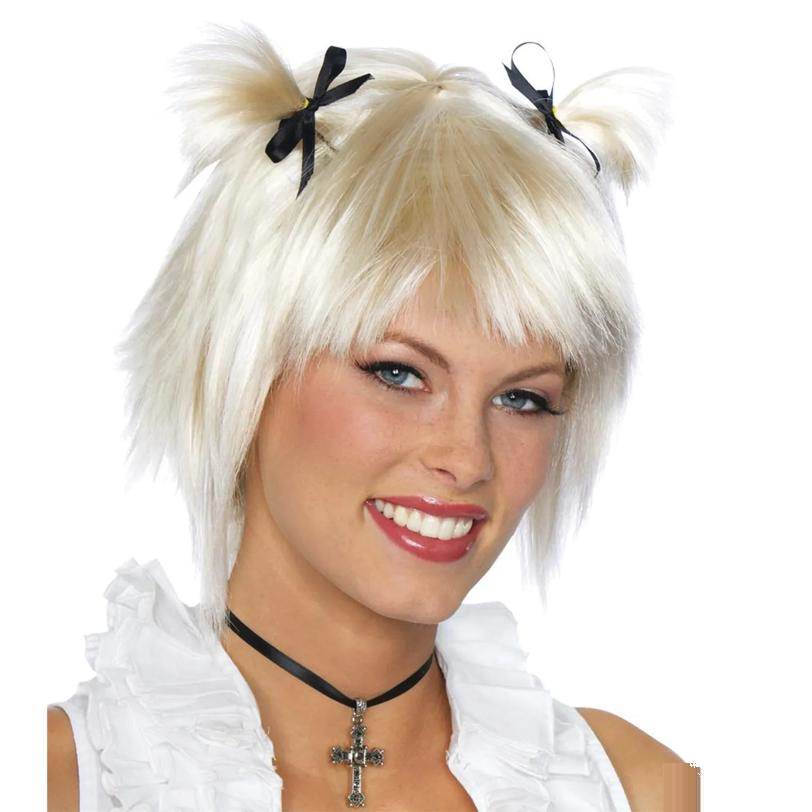 Short School Girl Blonde