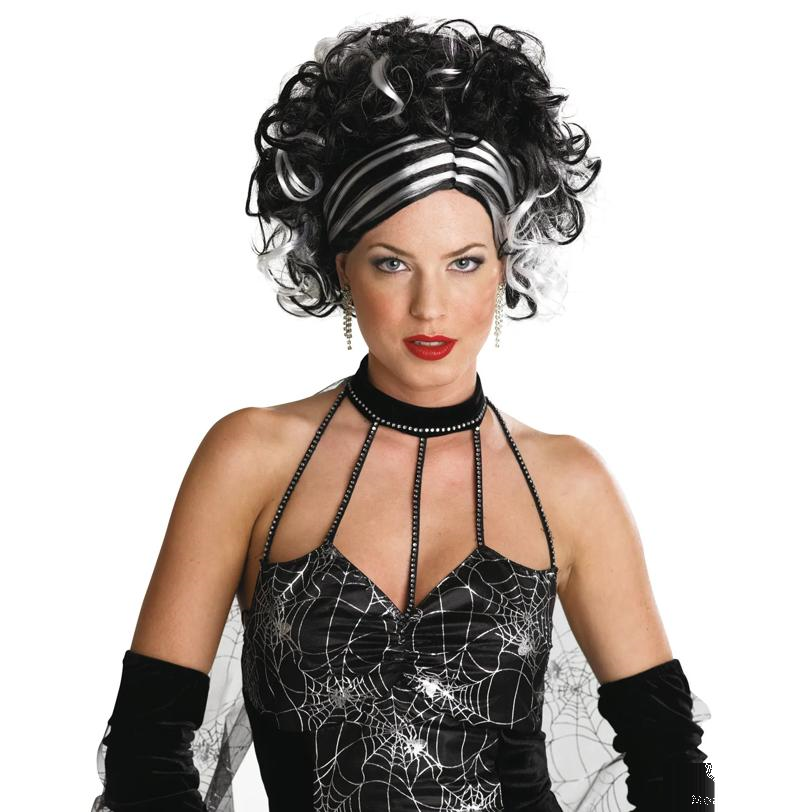 Black and White Wig
