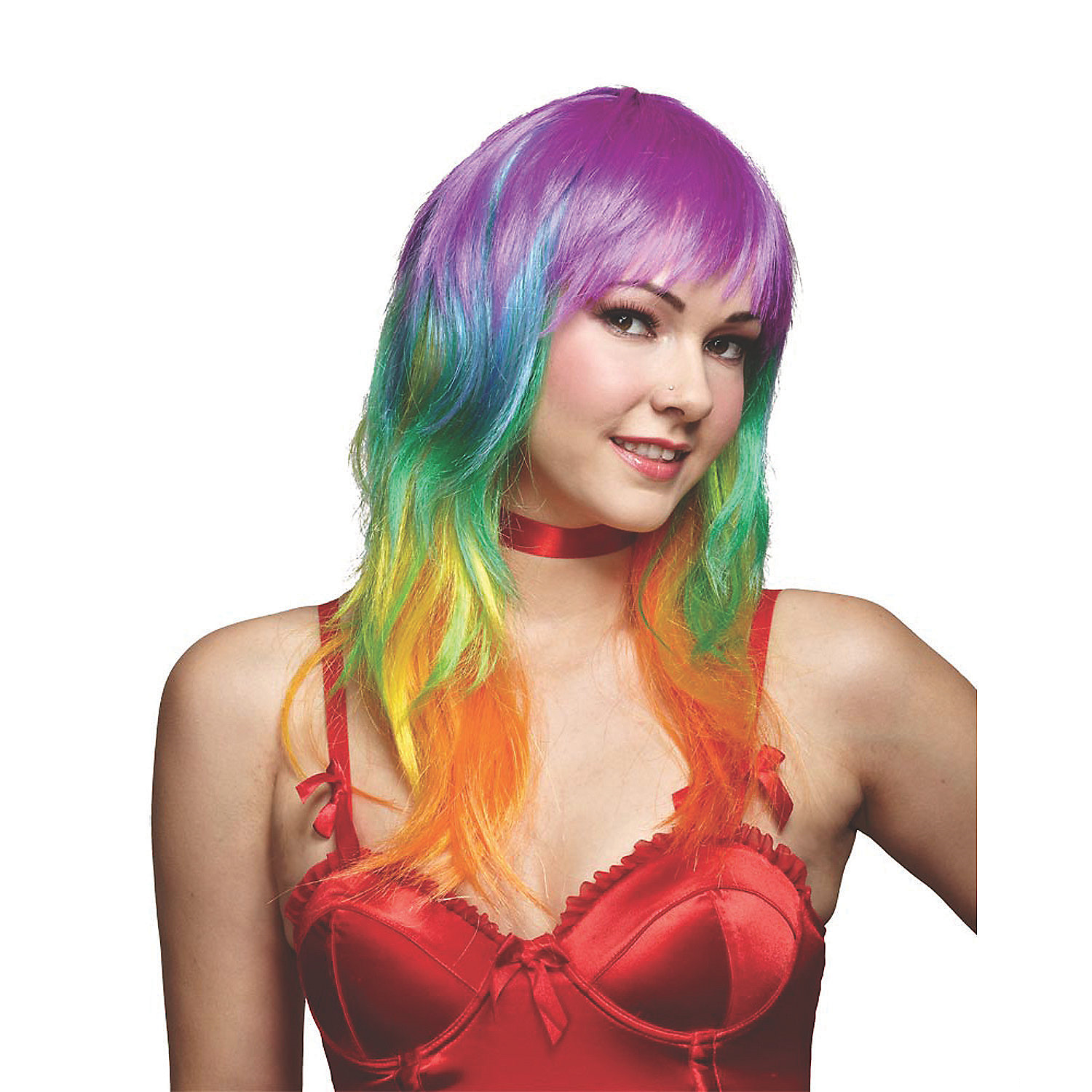 Rainbow Wig