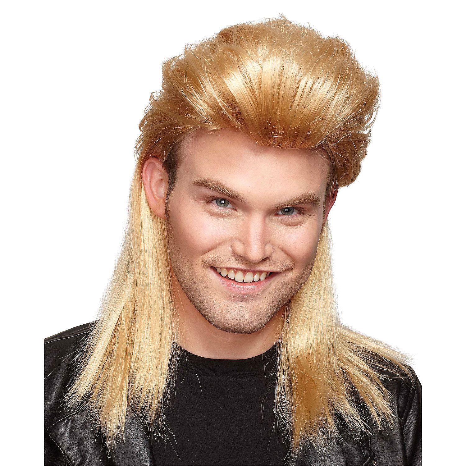 Blonde Nightclub Mullet Wig