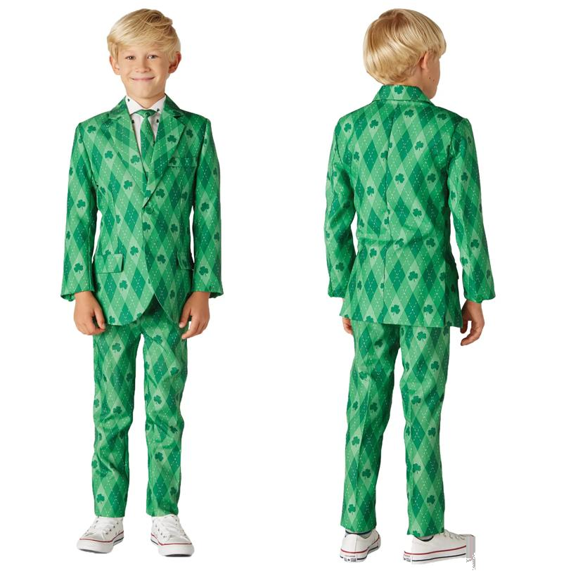 St Pats Green On Green Boys Costume