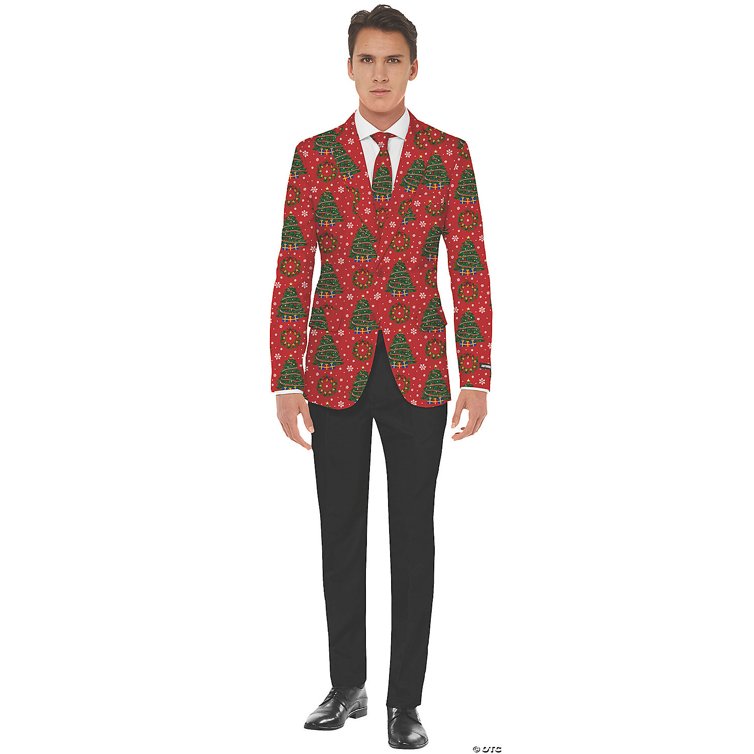 CHRISTMAS TREES JACKET/TIE