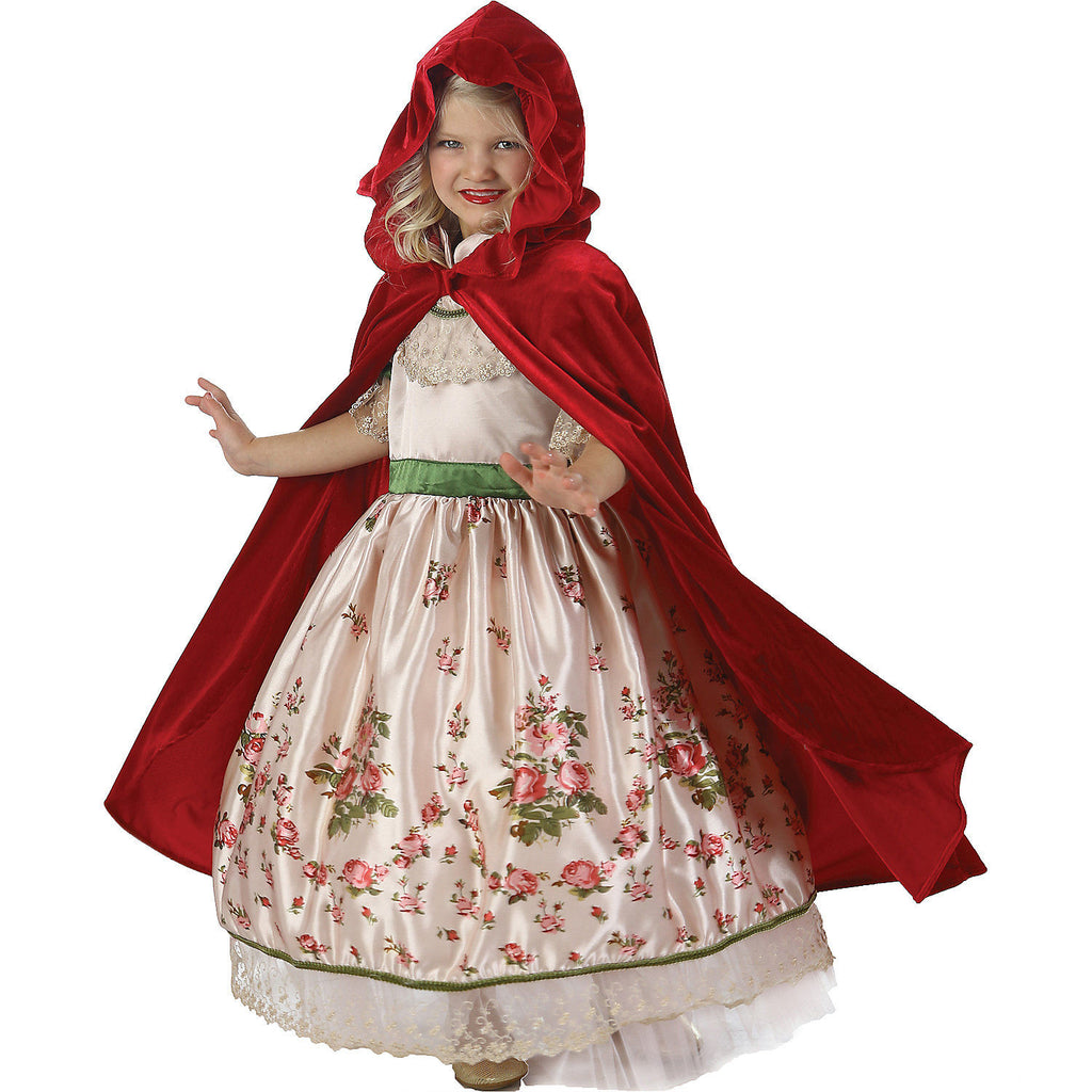 Girl's Vintage Red Riding Hood Costume